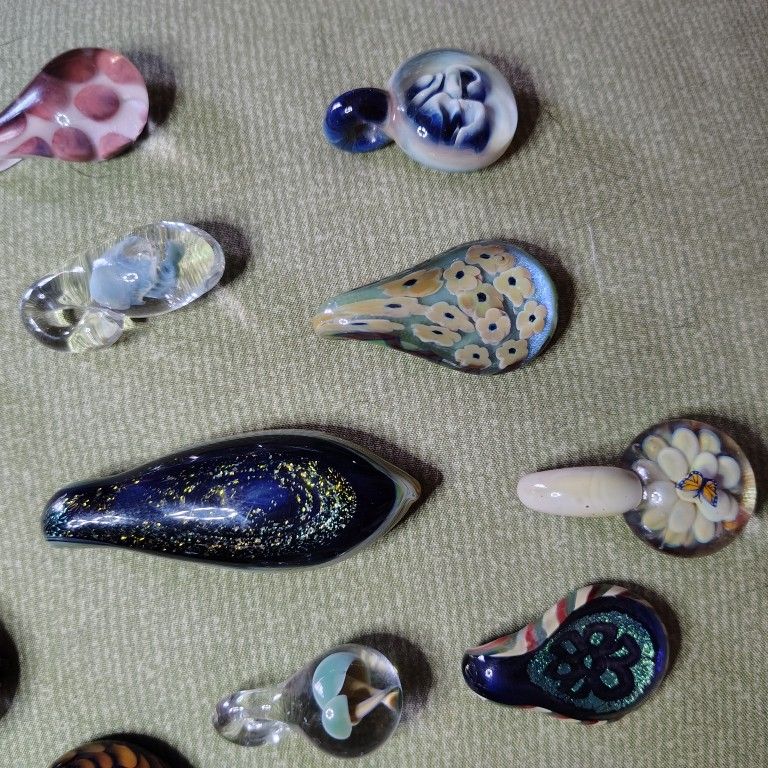 Hand Blown Glass Charms
