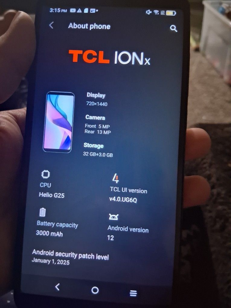 Tcl Ion X Phone Unlocked 