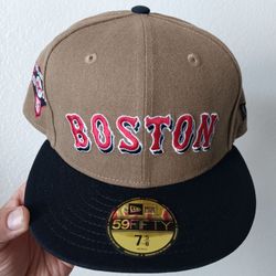 7 5/8 Boston Red Sox Canvas Crown 1967 World Series New Era 59FIFTY Fitted Hat