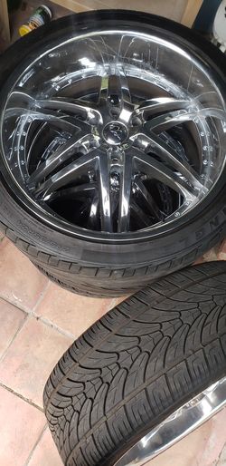 Chrome 24" rims
