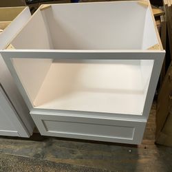 Microwave base cabinet