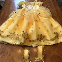Disney Belle Costume S 5/6