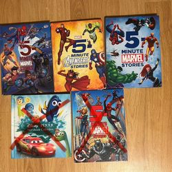 Disney Books Marvel DC Bedtime kids read education learning library classroom bedroom decor baby