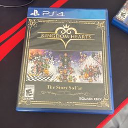 Kingdom Hearts Games The Entire Set All The Way Up To 3