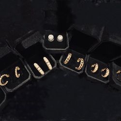 Huge Earring Haul! *ALL NEW!* Gold Filled (Not Plated So Don’t Rust) Box Included! 