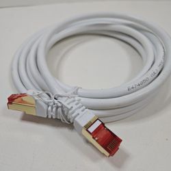 CAT8 2000MHz Pimf Patch Cable PVC. 25/40GBase-T. 10ft CAT8 Cable.