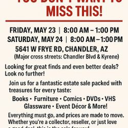 Estate SALE 