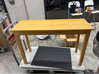 Minimalist Wooden Accent Desk / Foyer Table