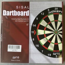 18 Inch Dartboard With 6 Darts