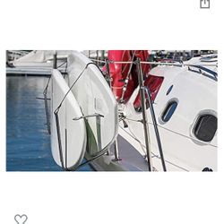 Krypt Towers SUP Rail Mounted Storage Rack for Boats, Fits Handrails, Stanchions