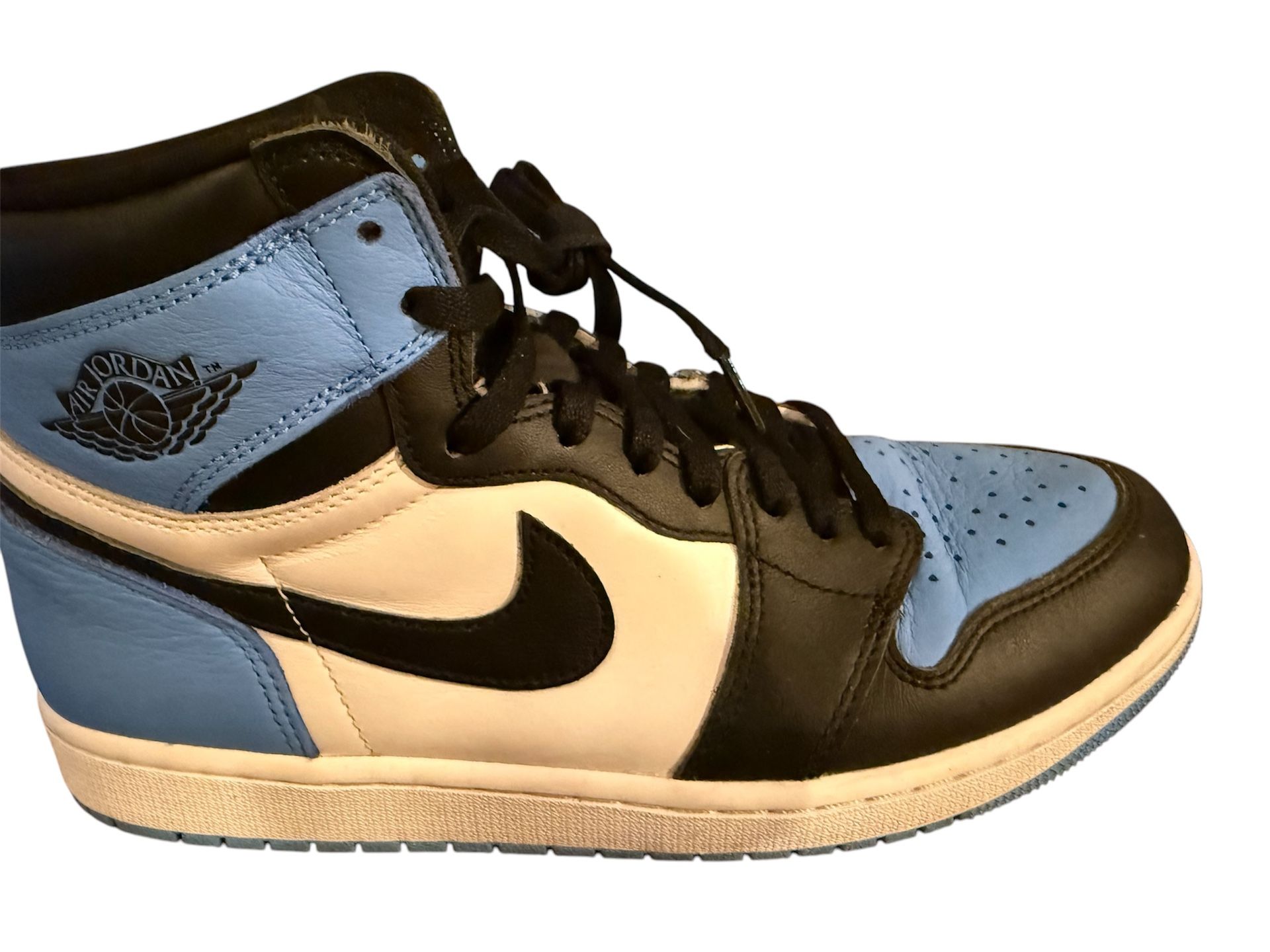 Jordan 1 Unc Toe Retro High Size 10