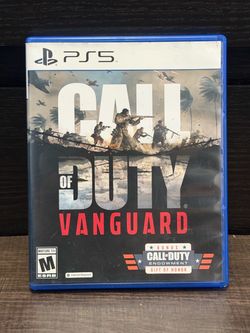 PS5 Call of Duty Vanguard