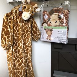 Giraff Costumes for 6-12m and 2 -3 yo 