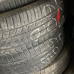 18” Tires Installed 225/60/18 235/60/18