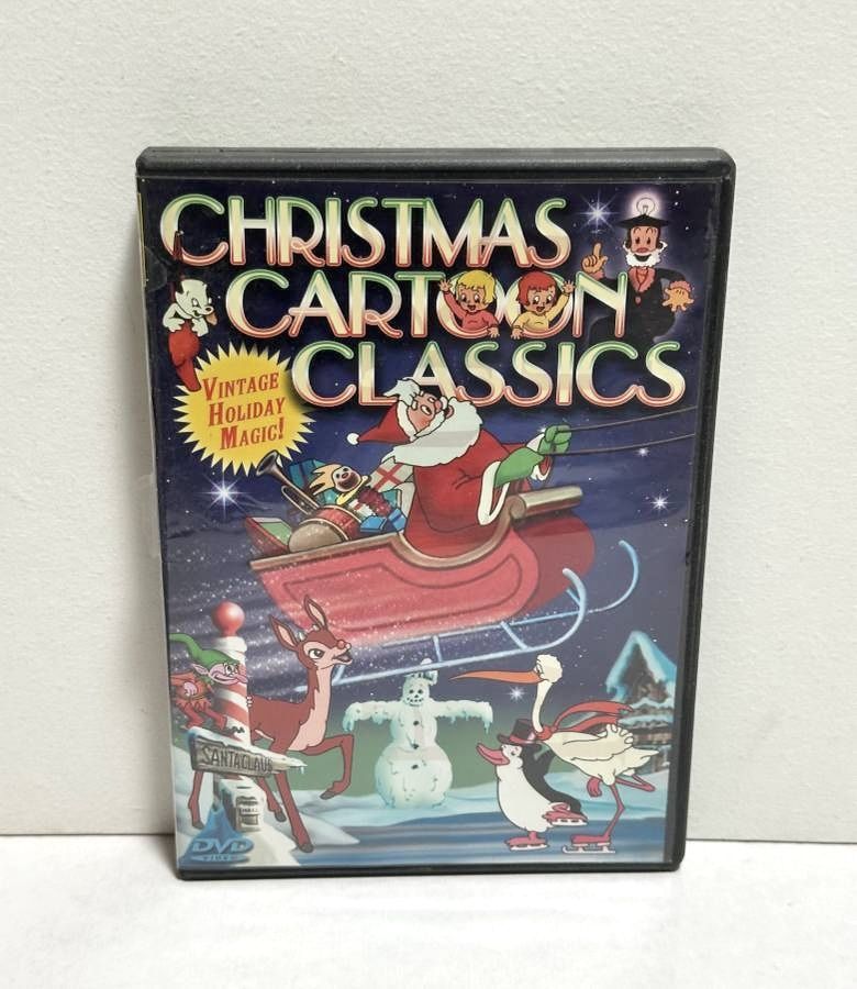 DVD Christmas Cartoon Classics Holiday Family Time Entertainment