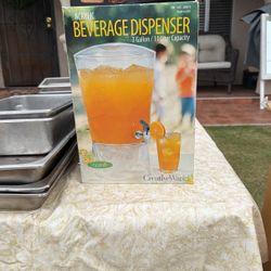 3 Gallon Beverage Dispenser $10