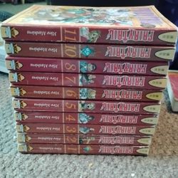 Fairy Tail Manga Book Set #1 Without Box