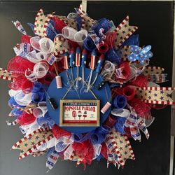Fourth Of July Wreath Or Custom!
