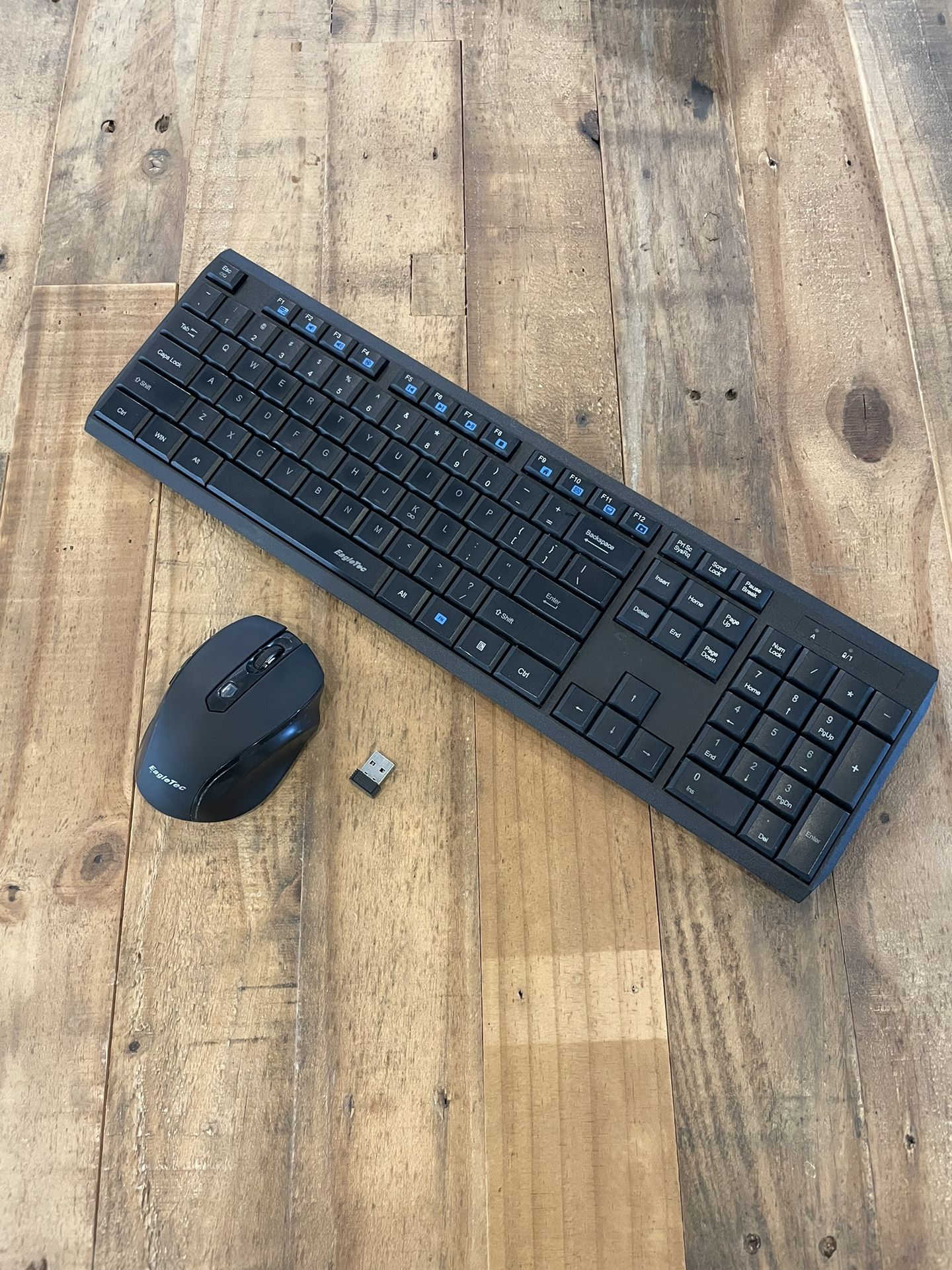 EagleTec Wireless Keyboard & Mouse Set