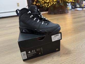 Air Jordan 9 Retro BG Antracite sz 4Y