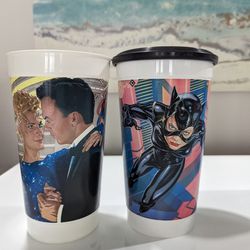 Vintage Batman Promotional Cups | Batman Returns