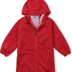 Women/girls Rain Coat with hood and pockets 