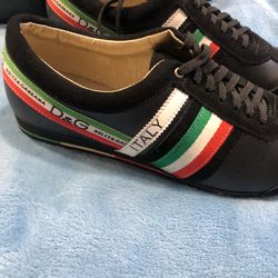 Black Size 11only.  D&G Sneakers 