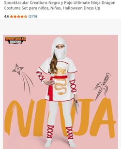 NEW HALLOWEEN NINJA COSTUME FOR KIDS