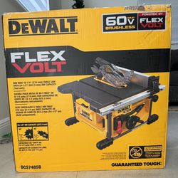 FLEXVOLT 60V MAX Cordless Brushless 8-1/4 in. Table Saw