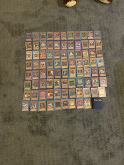 Yu-Gi-Oh cards in perfect shape
