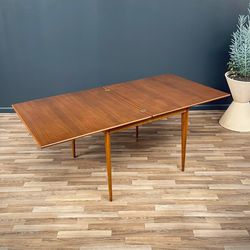 Karl-Erik Ekselius Expanding Walnut Dining Table for Dux, c.1950’s - Delivery Available