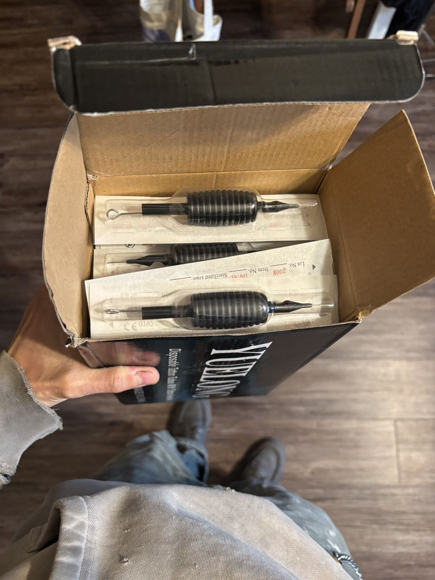7 Round Tattoo Tubes
