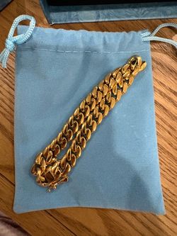 Faux Gold Cuban