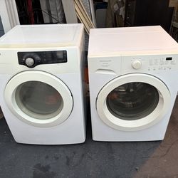 Frigidaire Washer and Samsung Electric Dryer