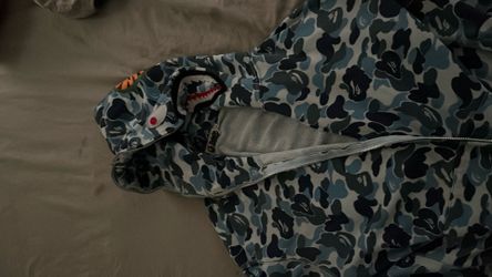 blue bape hoodie