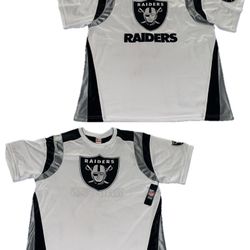 Las Vegas Raiders Ultra Game Embroidered Jersey Mens XL New