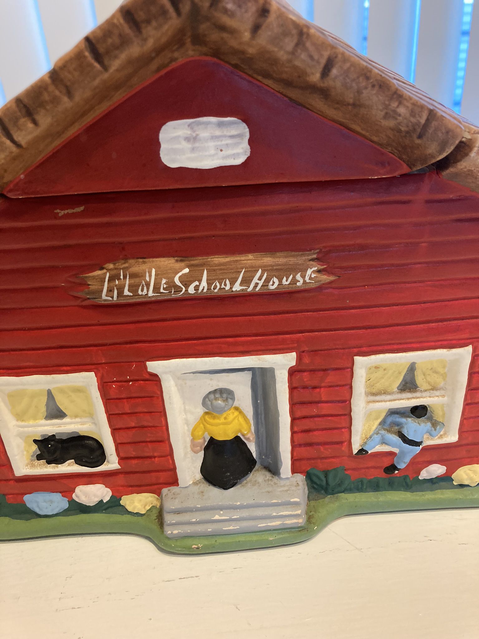 Little School House Cookie Jar 