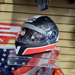 Motorcycle full face helmet DOT approved size large LS2 brand
