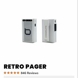 Bump boxx retro pager