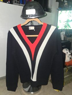 Vintage Penney's Knit V Neck Rockabilly Sweater 