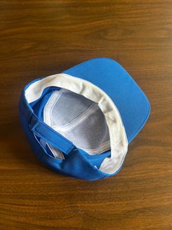 Blue Snapback Baseball Cap
