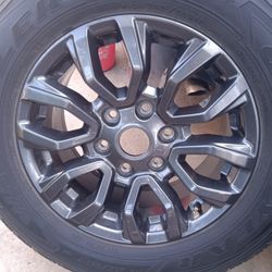 2020 Ford Ranger Or Bronco 17" OEM Wheels And Tires