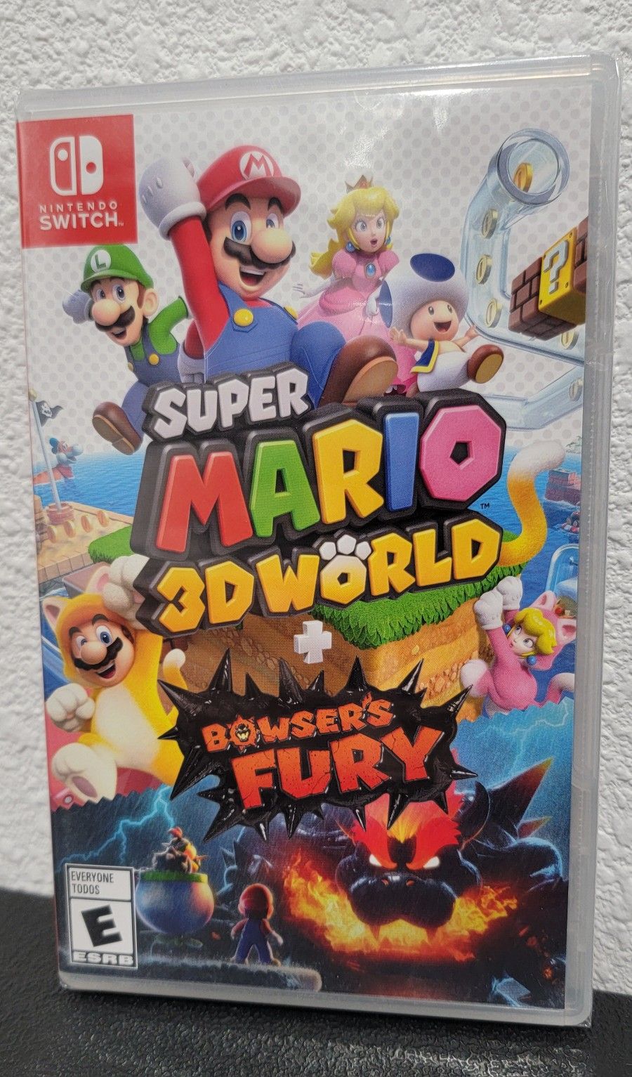 Super Mario 3D World + Bowser's Fury - Nintendo Switch Game - New Not-Opened Still Sealed - See Photos & Description