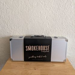 Smokehouse By Thoughtfully BBQ Grilling Gift Set Rubs Seasonings Tools