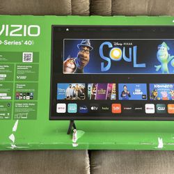 VIZIO 40-inch D-Series Full HD 1080p Smart TV with AMD FreeSync, Apple AirPlay and Chromecast Built-in, Alexa Compatibility, D40f-J09, 2022 Model
