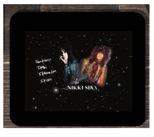 Nikki Sixx Mouse Pad