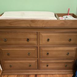 Baby Crib And Dresser