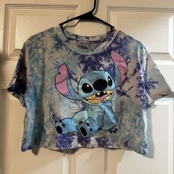 Stitch Disney Crop Top Shirt