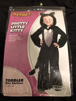 Toddler Kitty Halloween Costume 