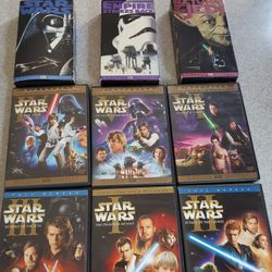 STAR WARS - (VHS) & (DVD)